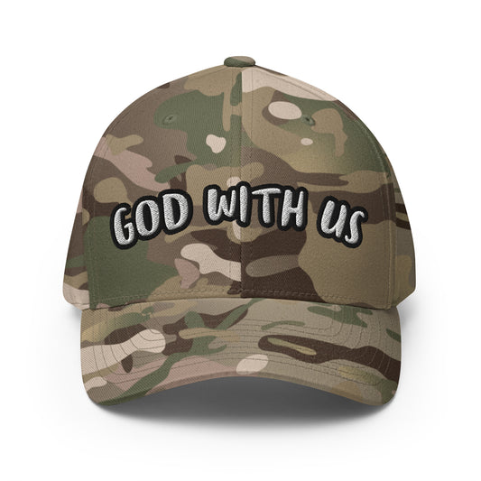 Isaiah 7 - God With US Flexfit - Camo Hat