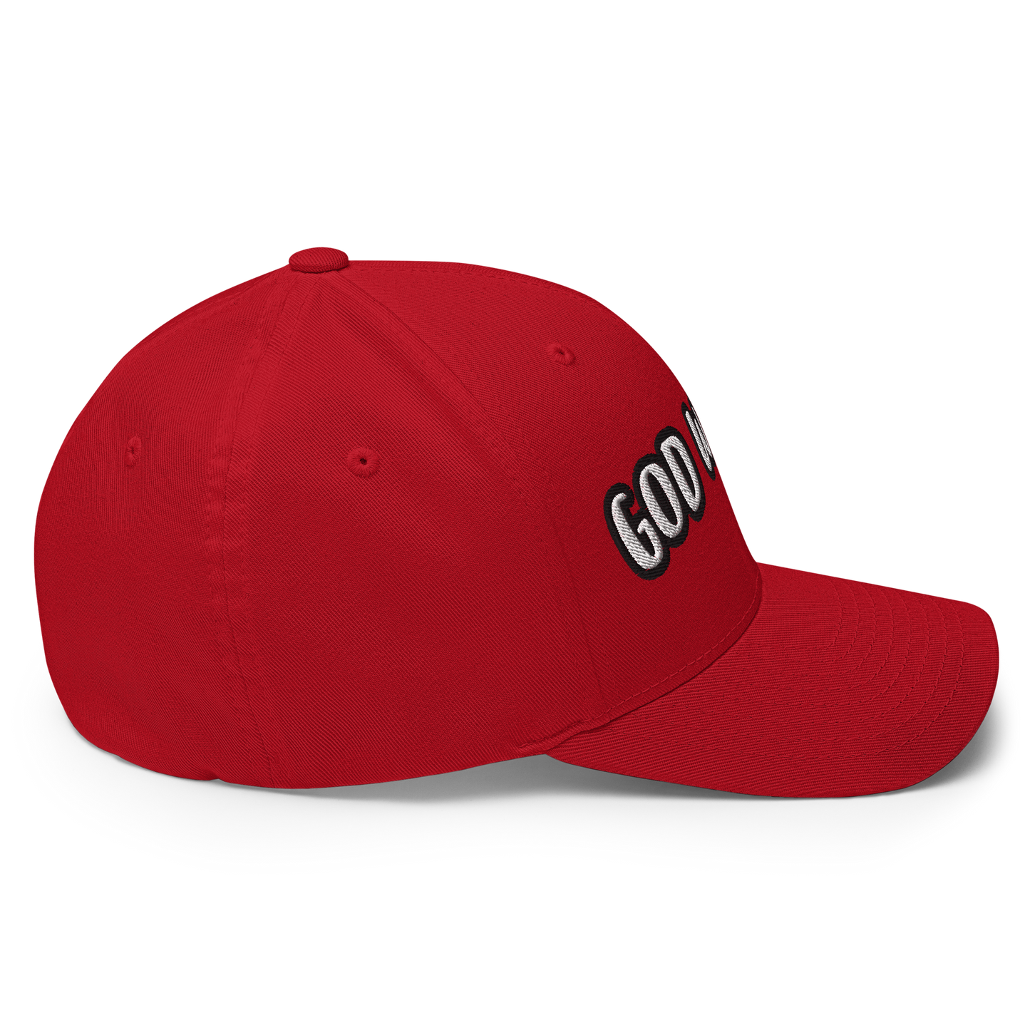 Isaiah 7 - God With Us Flexfit- Red Hat