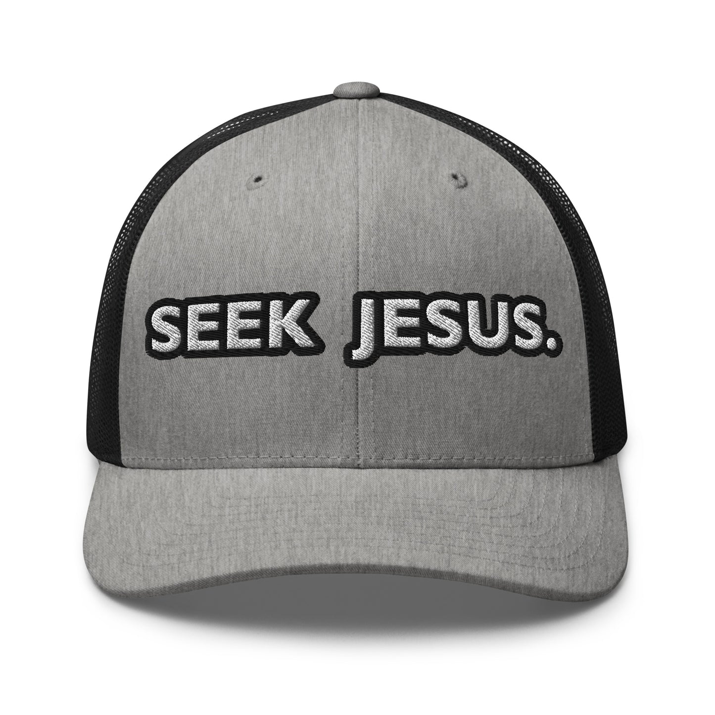 Seek Jesus Trucker Hat