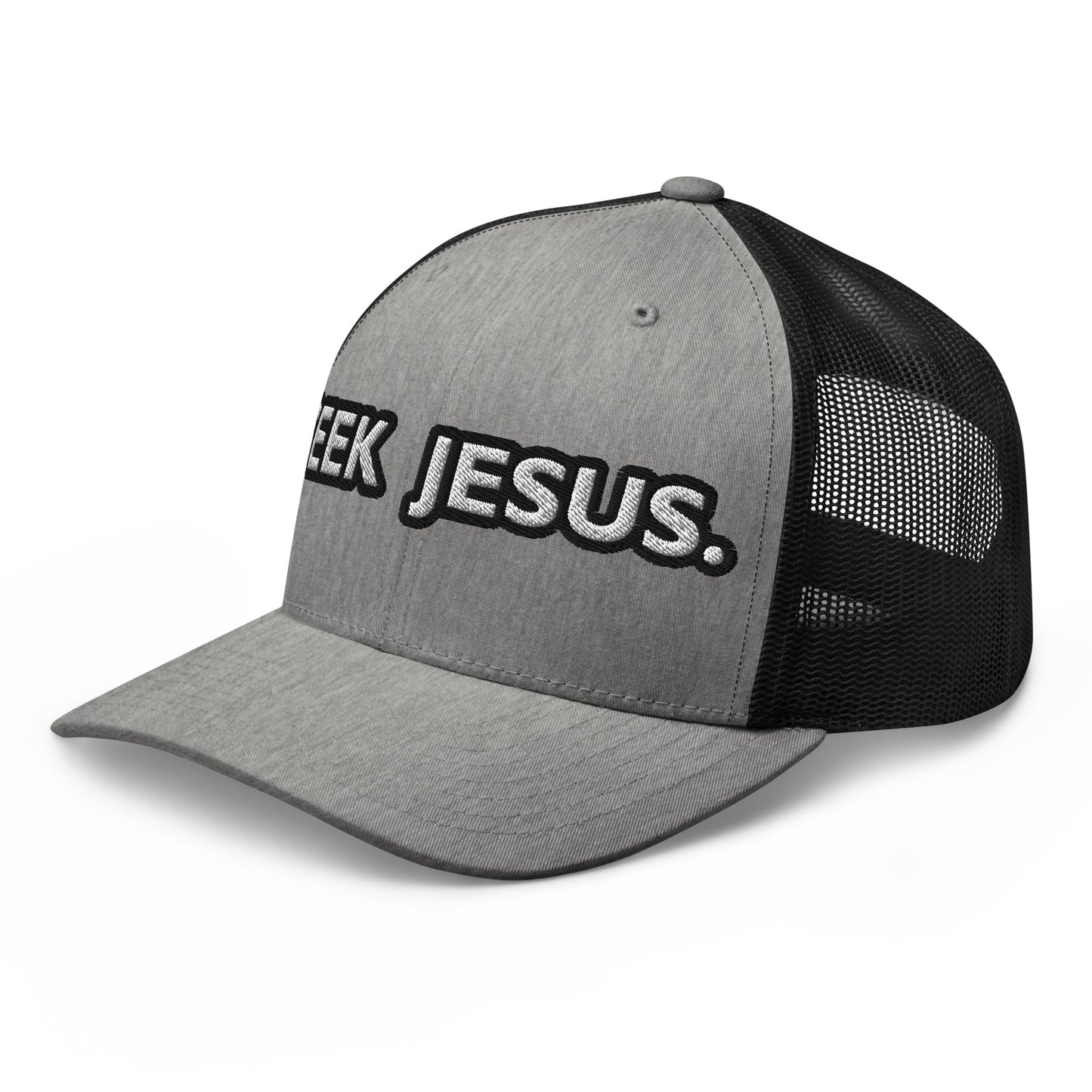 Seek Jesus Trucker Hat