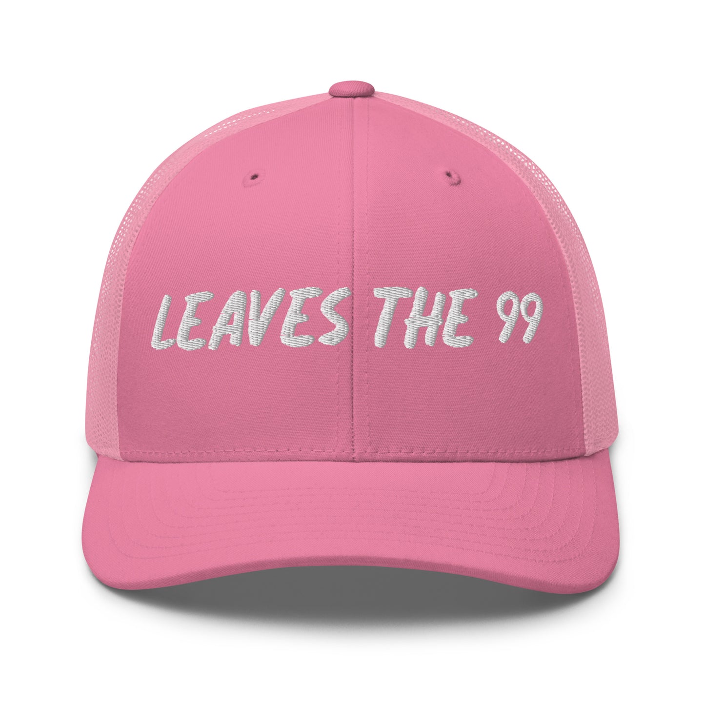 Leaves The 99 Pink Trucker Cap