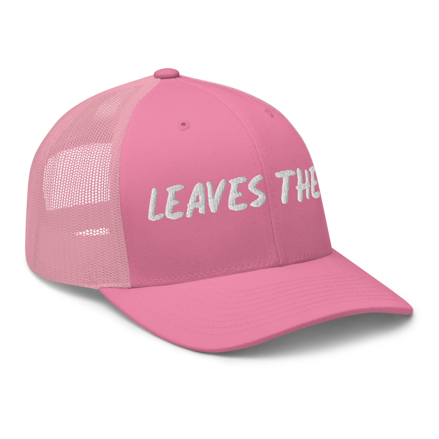 Leaves The 99 Pink Trucker Cap