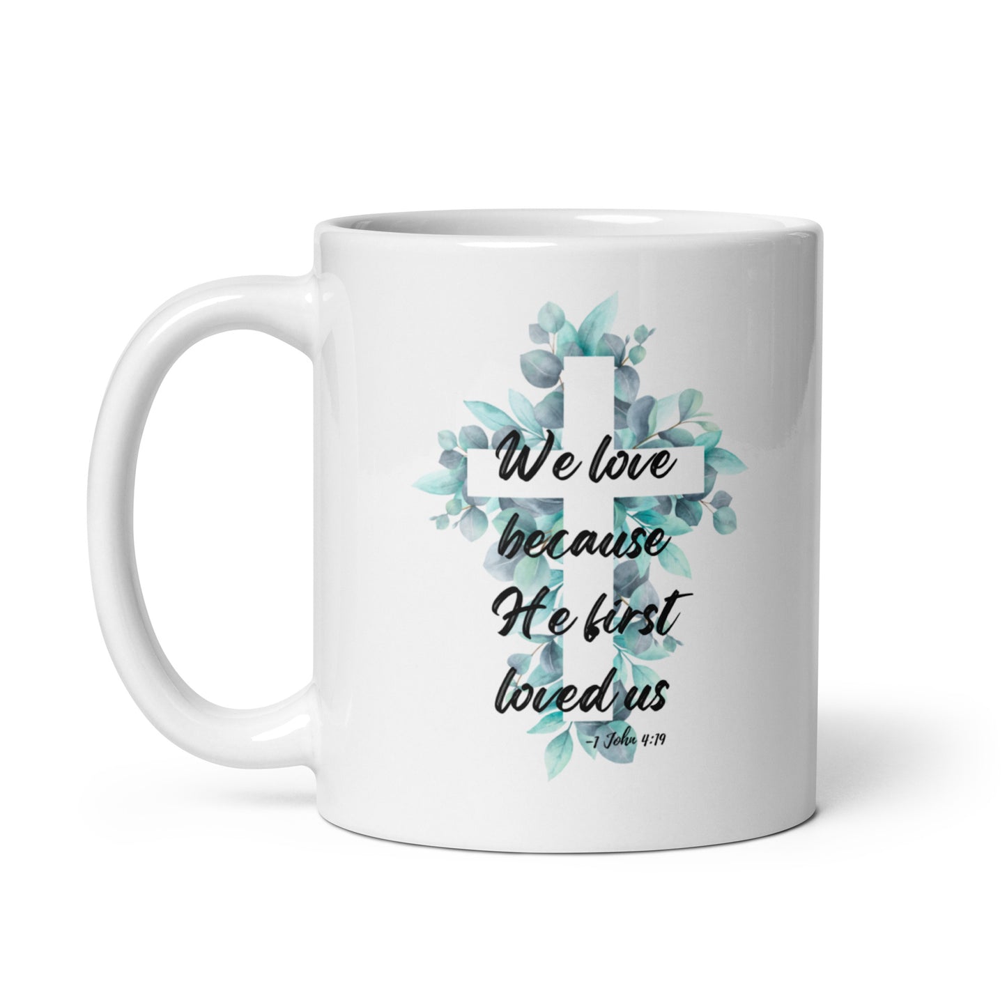 He Loves Us 11 oz Mug