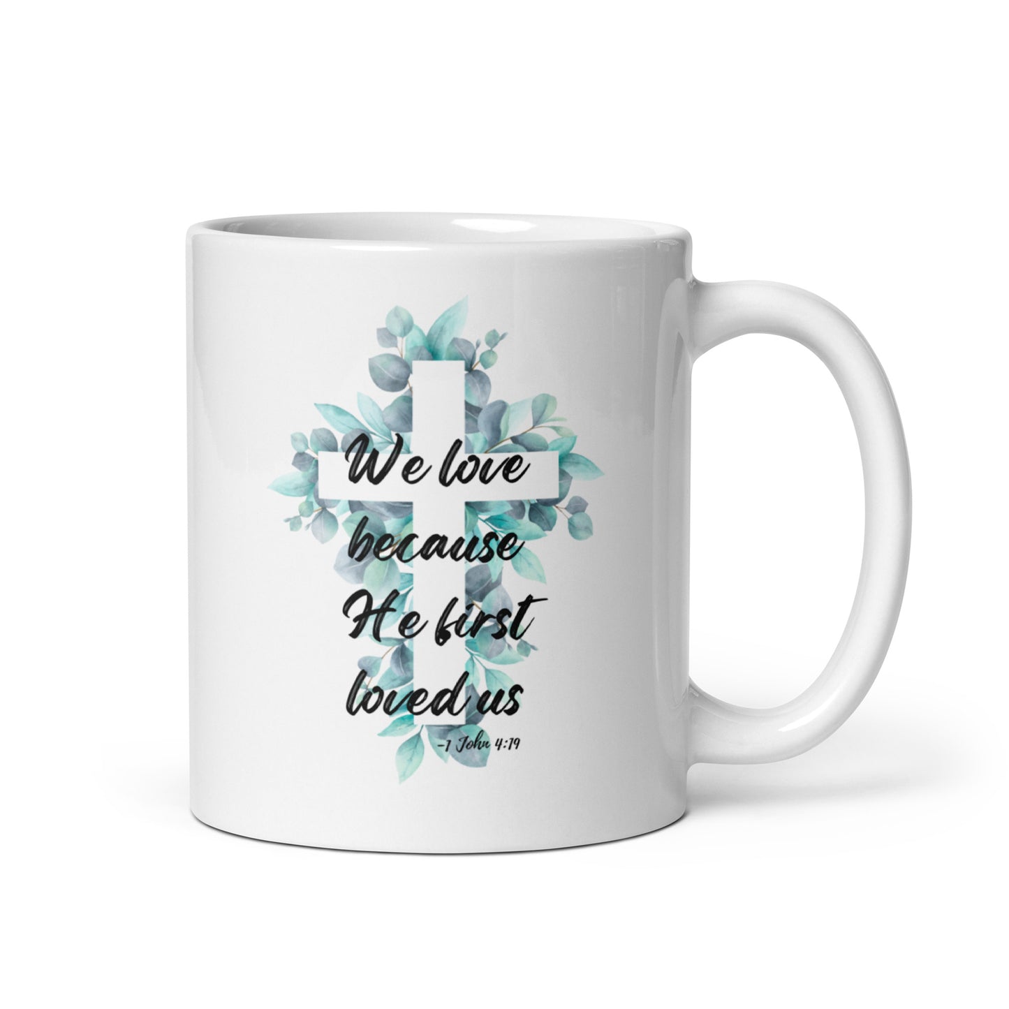 He Loves Us 11 oz Mug